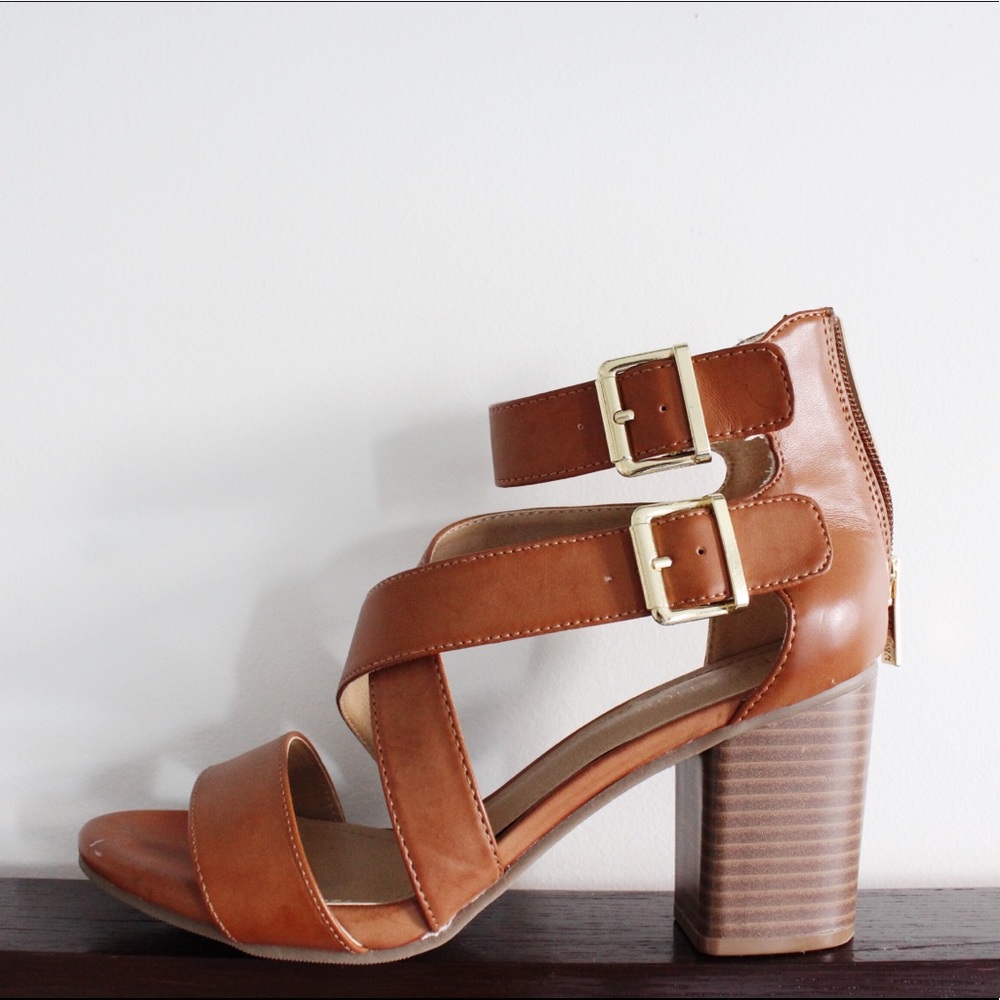 Leather Heeled Sandals